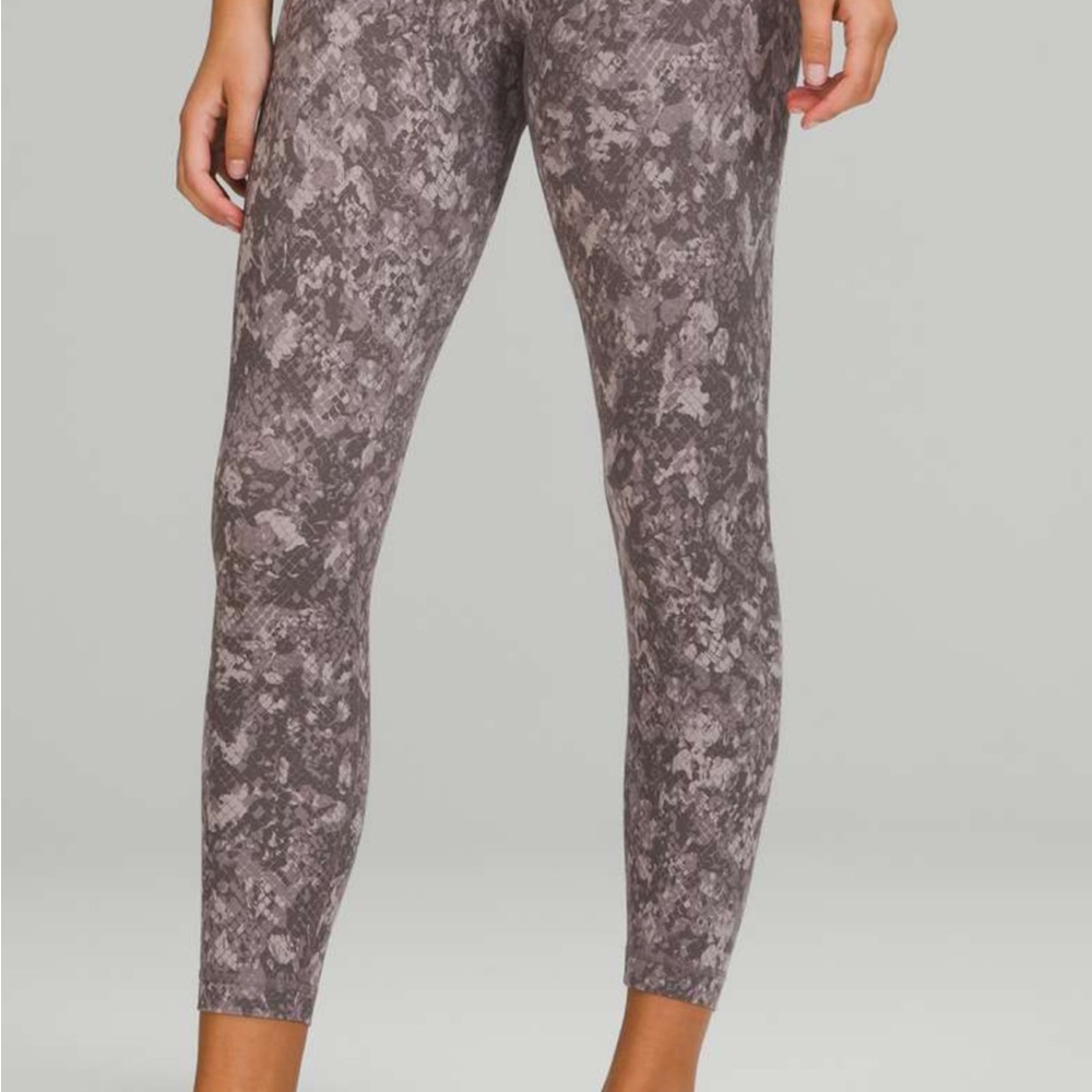Lululemon Align 25” - Hideaway Camo Lunar Rock Multi